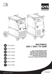 GYS MULTIWELD 320T Manual Del Usario