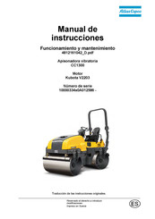 Atlas Copco Dynapac CC1300 Manual De Instrucciones