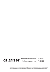Jonsered CS 2139T Manual De Instrucciones
