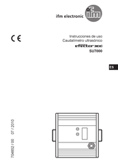 Ifm Electronic efector300 SU7000 Instrucciones De Uso