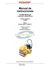 Dynapac CC900 Manual De Instrucciones