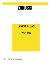 Zanussi ZDF 210 Manual De Instrucciones