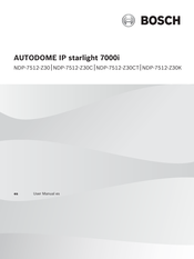 Bosch NDP-7512-Z30K Manual De Usuario