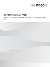 Bosch NDP-7512-Z30K Manual De Funcionamiento