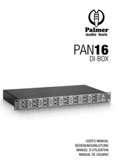 Palmer PAN16 DI-BOX Manual De Usuario