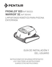 Pentair 360494 Guía De Instalación Y Del Usuario