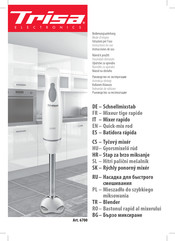 Trisa electronics 6700 Instrucciones De Uso