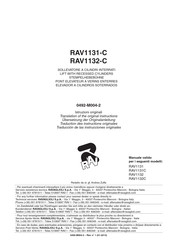 Ravaglioli RAV1132-C Traducción De Las Instrucciones Originales