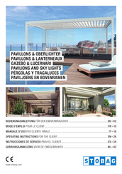 Stobag PAVILIONS AND SKY LIGHTS Instrucciones De Servicio