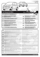 ECS Electronics FI-036-BB Instrucciones De Montaje