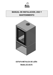 FM EZ-150 FK Manual De Instalación, Uso Y Mantenimiento