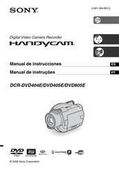 Sony Handycam DCR-DVD404E Manual De Instrucciones
