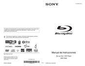 Sony BDP-S560 Manual De Instrucciones