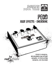 Palmer PEOD Overdrive Manual De Usuario