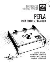 Palmer PEFLA Flanger Manual De Usuario