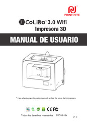 Print-Rite CoLiDo 3.0  Wifi Manual De Usuario