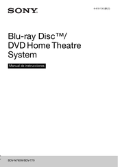 Sony BDV-BDV-T79 Manual De Instrucciones