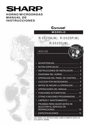 Sharp R-352DA Manual De Instrucciones