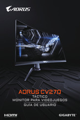 Gigabyte AORUS CV27Q Guía De Usuario