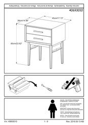 UNIQUE 40693010 Instrucciones De Montaje