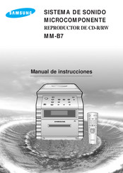 Samsung MM-B7 Manual De Instrucciones