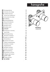 Hansgrohe Rainfinity 26840180 Instrucciones De Montaje