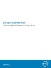 Dell D02T Guía De Especificaciones Y Configuración