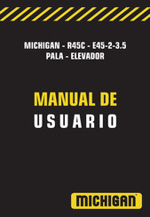 MICHIGAN E45-2-3.5 C/Elevador Manual De Usuario