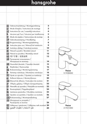 Hansgrohe Focus 31931000 Instrucciones De Montaje