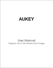 Aukey Graphite Lite Q 10W Guia De Incio Rapido