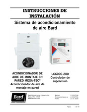 Bard MEGA-TEC W120APQ09 Instrucciones De Instalación