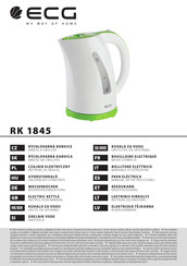 ECG RK 1845 Manual De Instrucciones