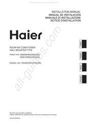 Haier HSM12HRA03/R2 Manual De Instalación