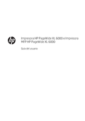 HP PageWide XL 6000 Guia Del Usuario