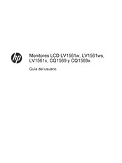 HP LV1561w Guia Del Usuario