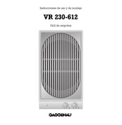 Gaggenau VR 230-612 Instrucciones De Uso Y De Montaje