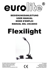 EuroLite 80702305 Manual Del Usuario