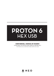 NEO PROTON 6 HEX USB Manual De Usuario