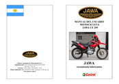 JAWA CZ 200 Manual Del Usuario