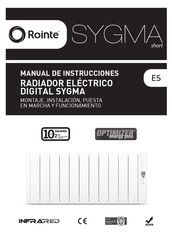 Rointe SRN1300RADC2 Manual De Instrucciones