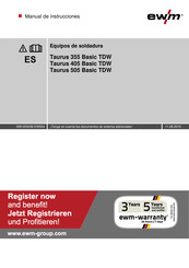 Ewm Taurus 355 Basic TDW Manual De Instrucciones