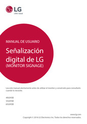 LG 65UH5B Manual De Usuario