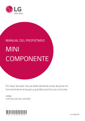 LG CM9760 Manual Del Propietário