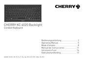 Cherry JK-0720 Manual De Instrucciones