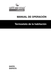 Daikin altherma EKRTETS Manual De Operación