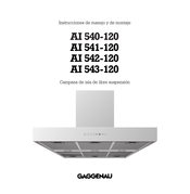 Gaggenau AI 540-120 Instrucciones De Manejo Y De Montaje