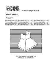 KOBE RAX9530SQB-DC24-1 Instrucciones De Instalación Y Manual De Operación