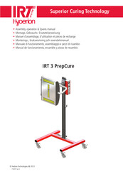 Hedson Hyperion IRT 3 PrepCure Manual De Funcionamiento, Ensamble Y Piezas De Recambio