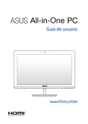 Asus ET203 Serie Guía De Usuario