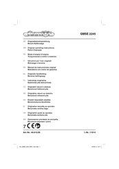 Gardol GMSE 2245 Manual De Instrucciones